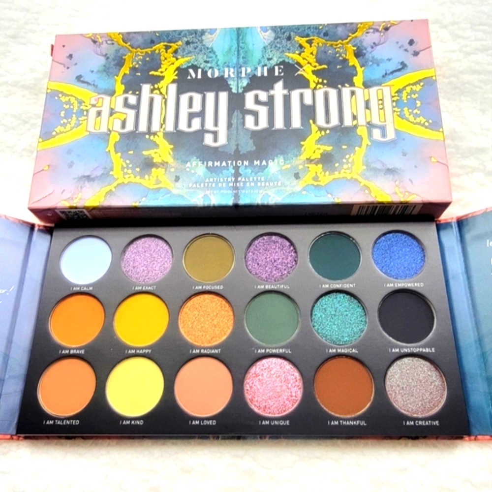 ⏬️CLEARANCE 💥EXCLUSIVE LIMITED EDITION Morphe Ashley Strong Eyeshadow Palette